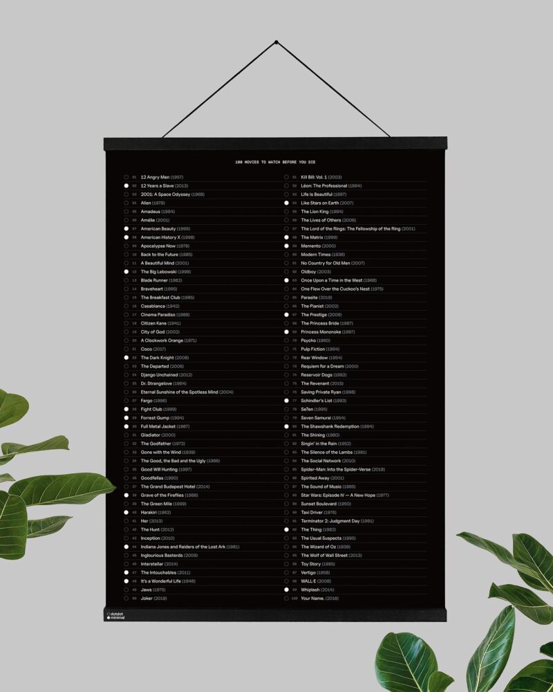 100 movies poster - Image 2